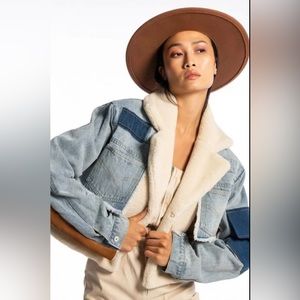 NWT BIDA JEAN SHERPA JACKET